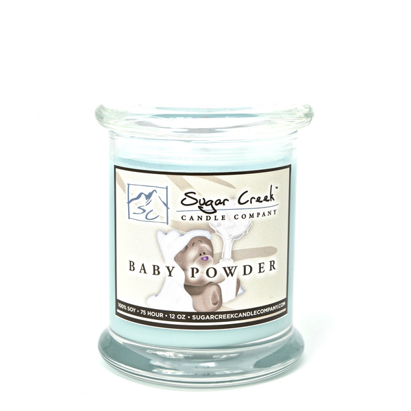Baby Powder - Scented Soy Wax Candle | Mason Jar Candle