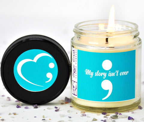 Semicolon 4oz Candle