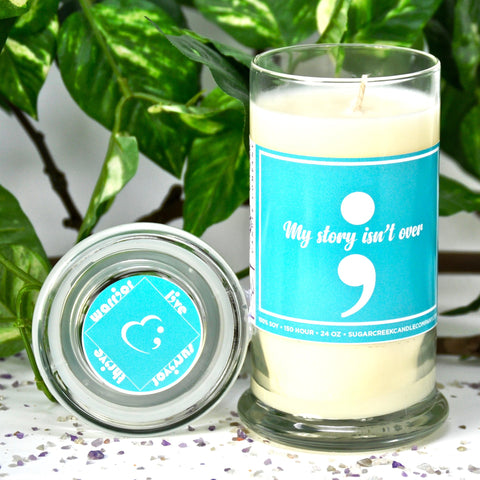 Semicolon 24oz Candle